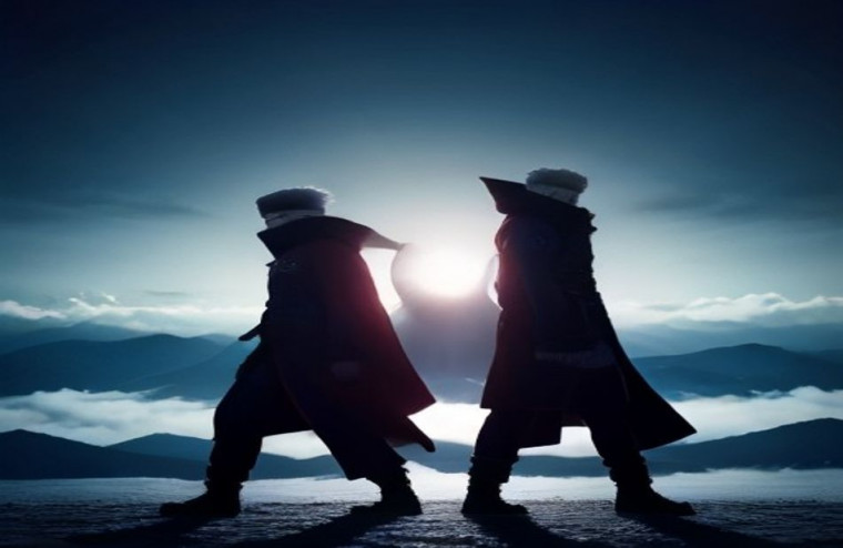 Kakashi And Obito AI Wallpaper