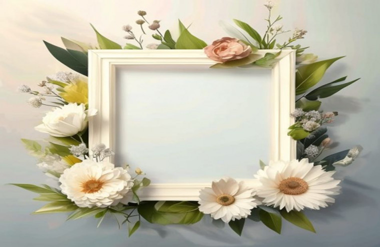 HD Photo Frame AI Wallpaper