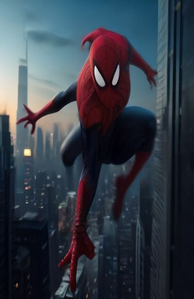 Spider Man Far From Home AI Wallpaper