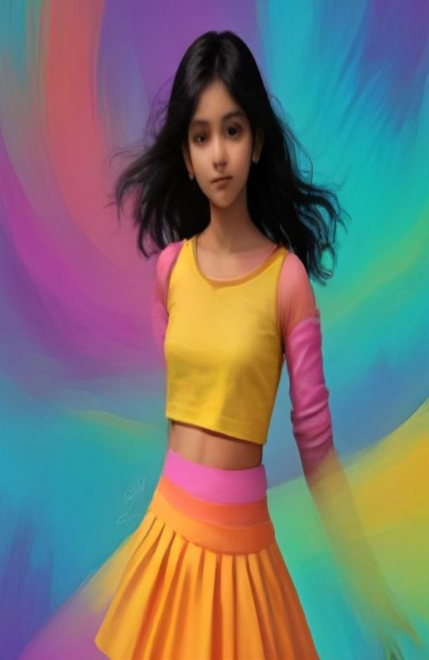 Anikha Surendran AI Wallpaper