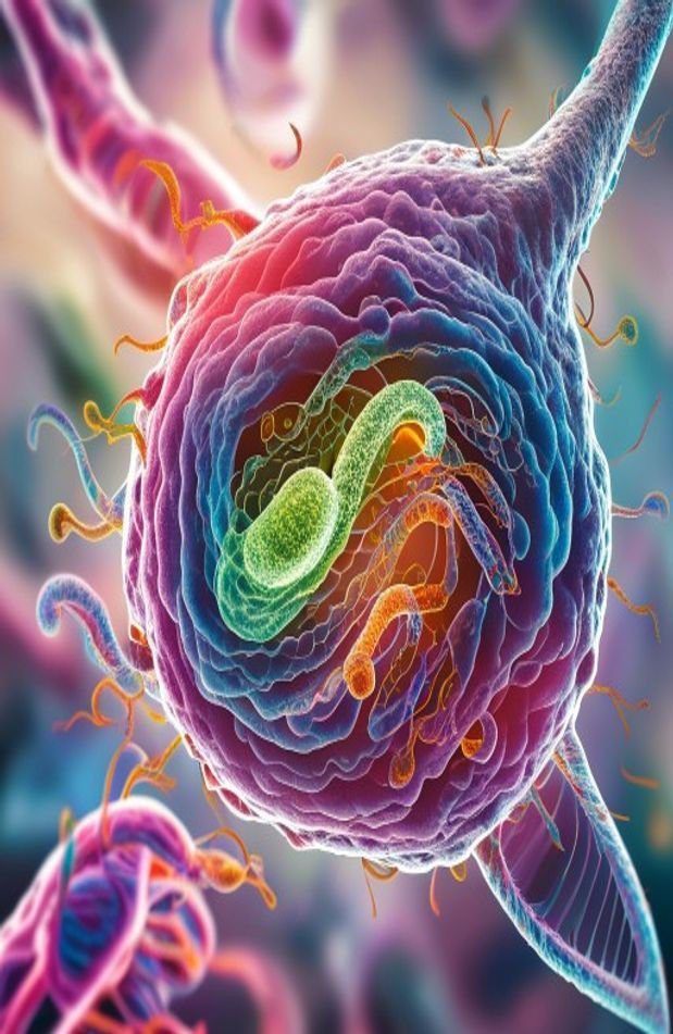 Biology HD AI Wallpaper