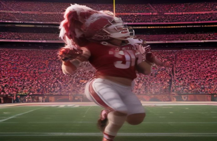 Ohio State Football AI Background