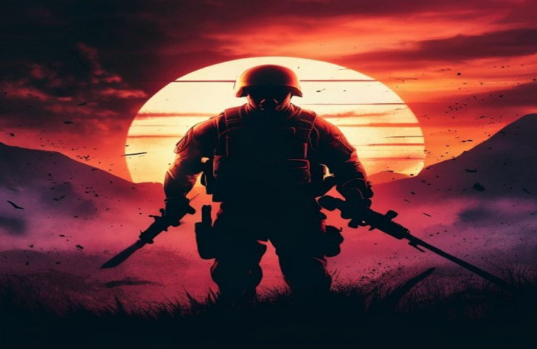 Badass Army AI Wallpaper