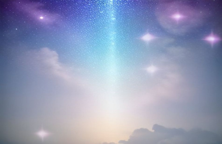Aesthetic Sparkle AI Wallpaper