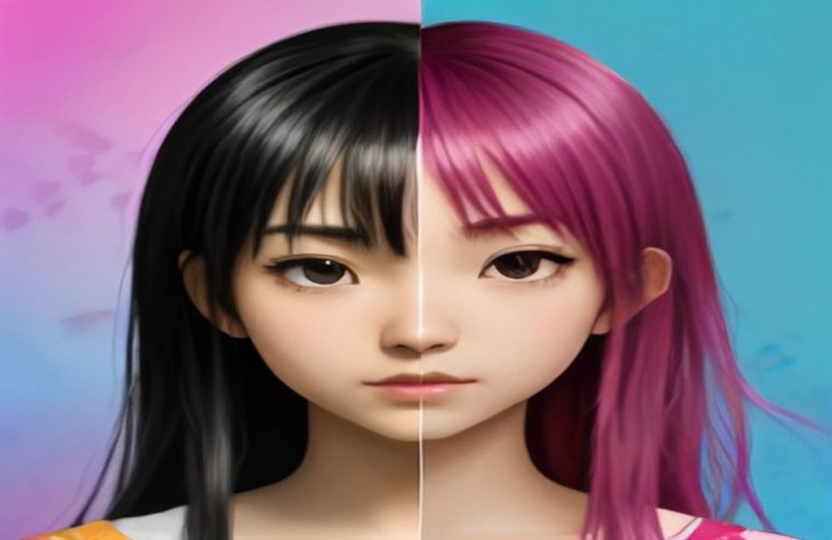 Tomodachi Game HD AI Wallpaper