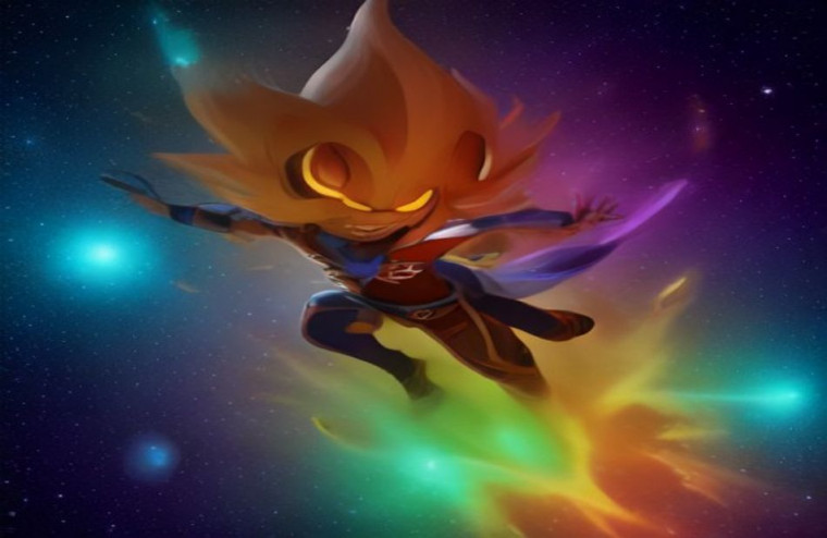 Boboiboy Galaxy AI Wallpaper