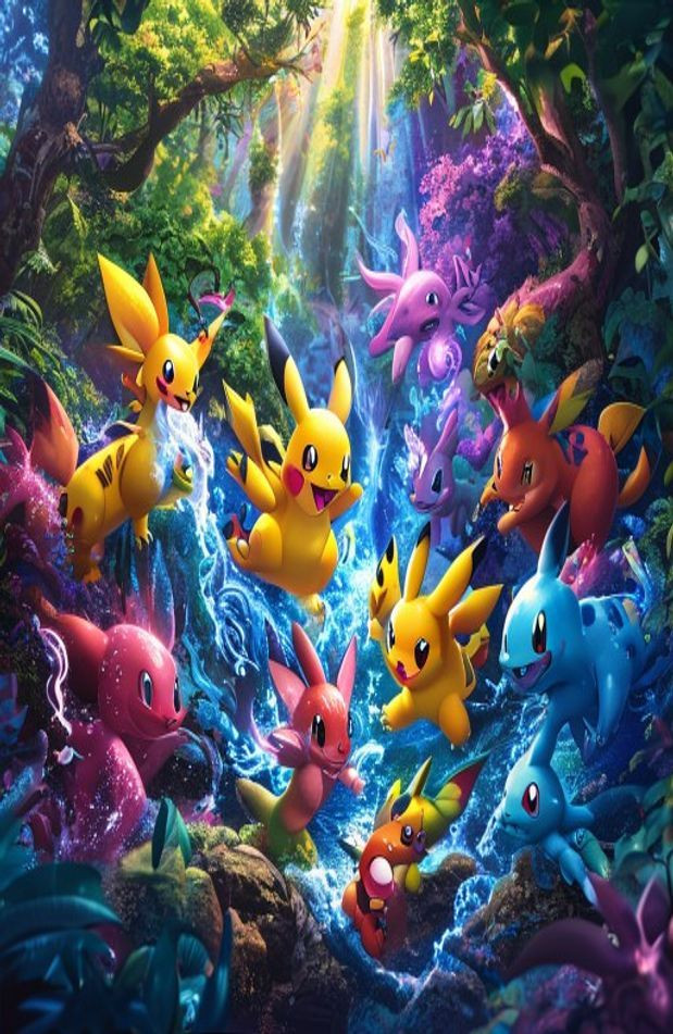 Pokemon HD AI Wallpaper 1080p