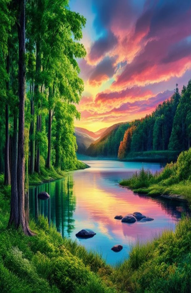 Dual Monitor AI Wallpaper Windows
