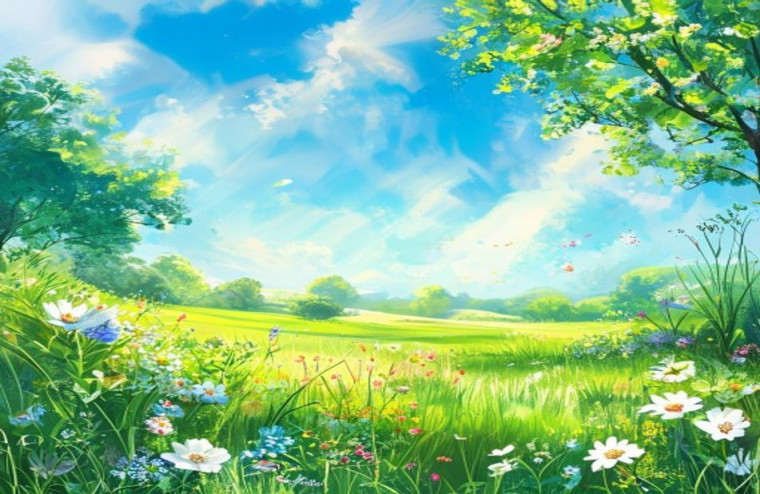 Our Beloved Summer AI Wallpaper