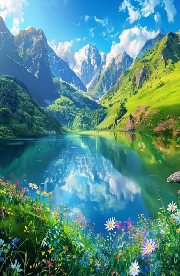 Beautiful Nature AI Wallpaper HD