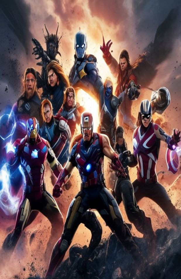 Avengers Endgame AI Wallpaper