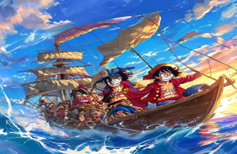 One Piece Anime AI Wallpaper