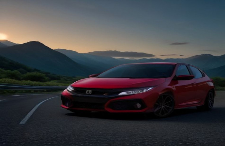 Honda Civic Type R AI Wallpaper