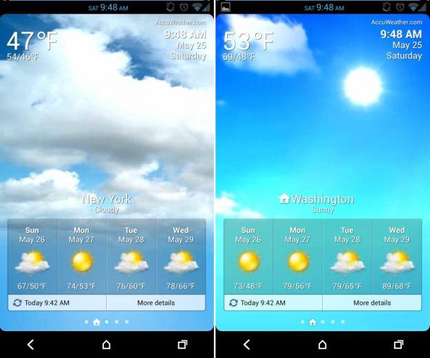 Free download weather live wallpaper Wallpapers can display different scenes base [307x512] for
