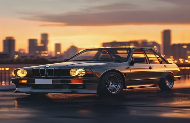 Bmw E30 AI Wallpaper
