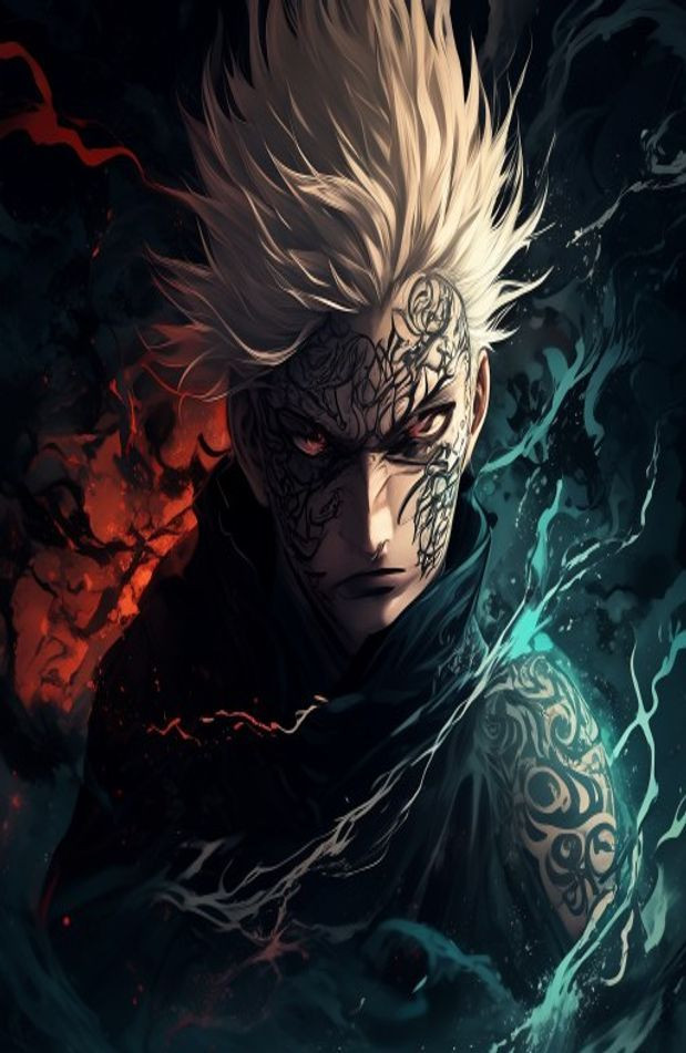 Sukuna HD AI Wallpaper
