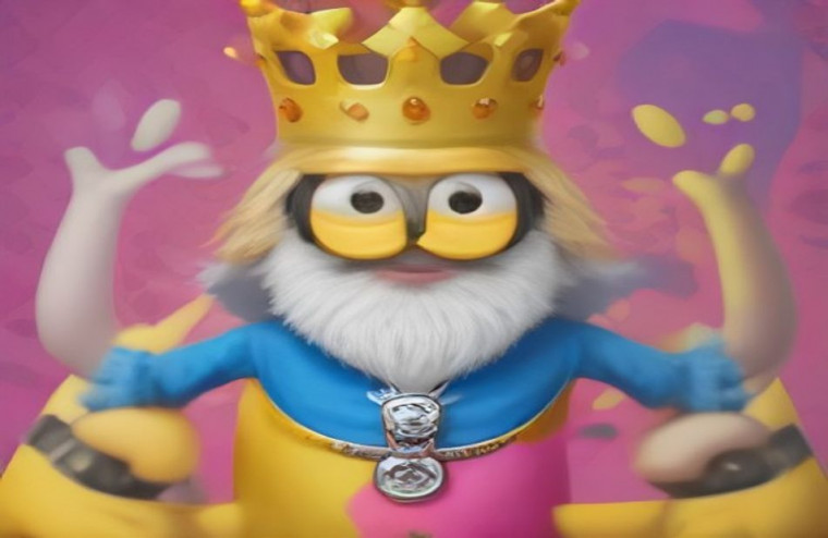 King Bob Minion AI Wallpaper