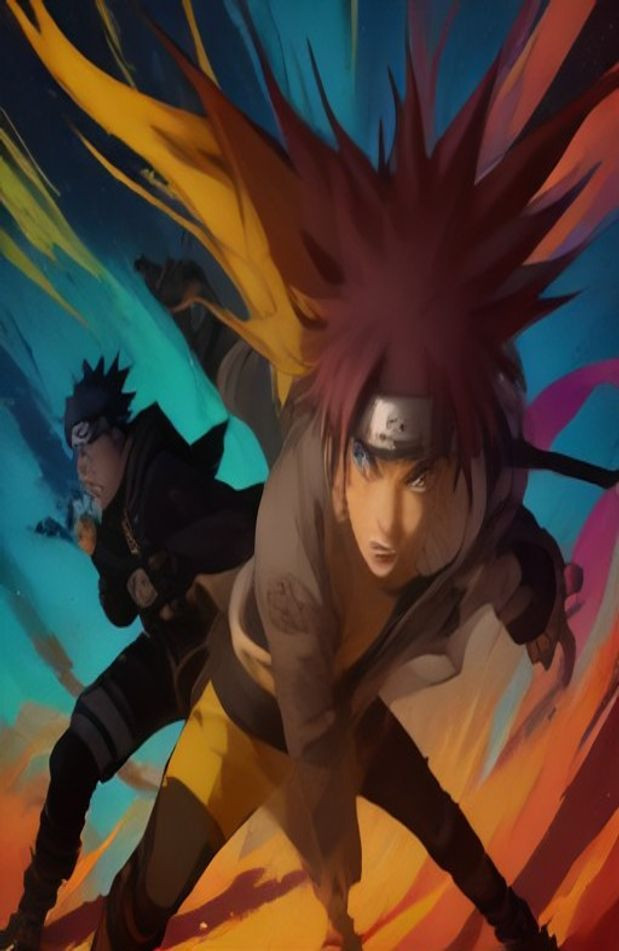 Cool Naruto AI Wallpaper