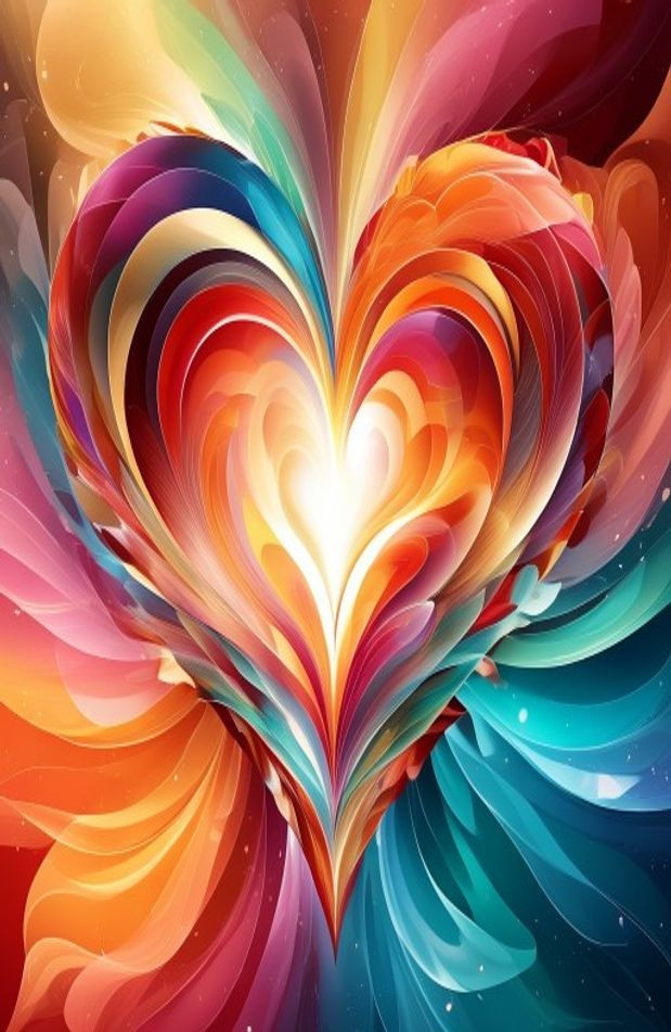 Heart HD AI Wallpaper In Full Screen