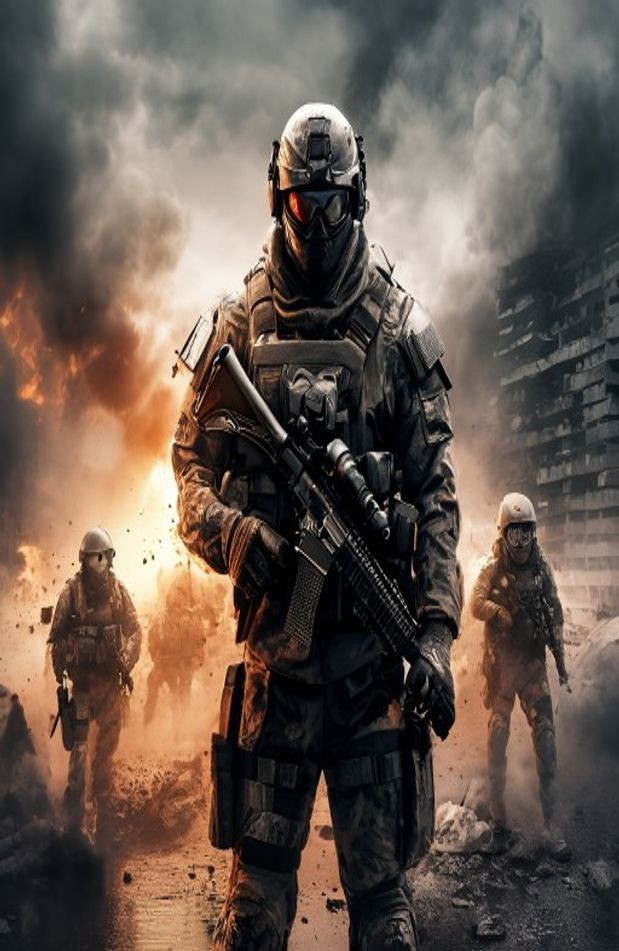 Badass Army AI Wallpaper