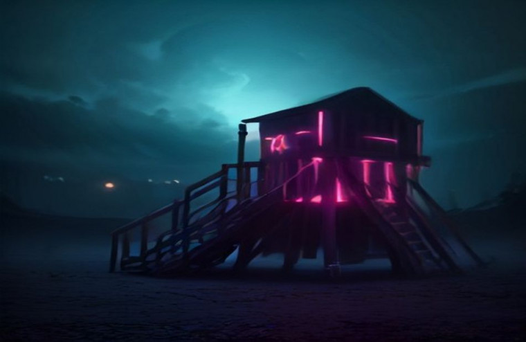 Squid Game Netflix AI Wallpaper