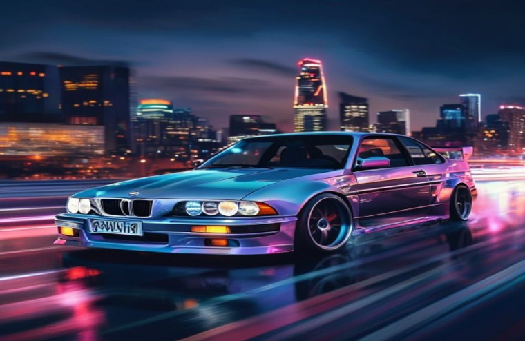 Bmw E36 M3 AI Wallpaper