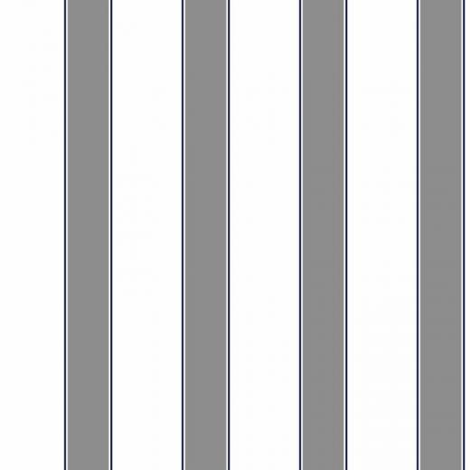Free download Navy and White Wide Striped Wallpaper Nantucket Stripe Wallcovering [534x798] for