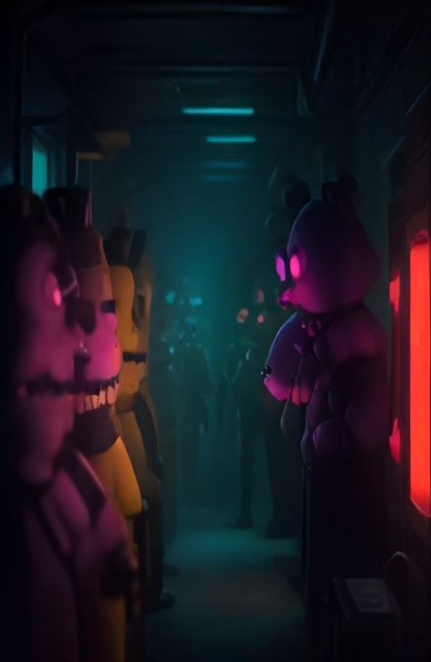 Five Nights At Freddy S Security Breach AI Wallpaper