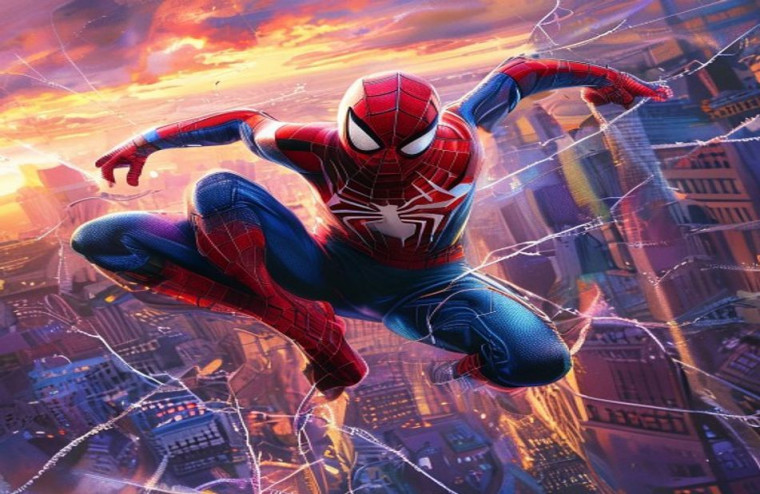 Spider Man AI Wallpaper