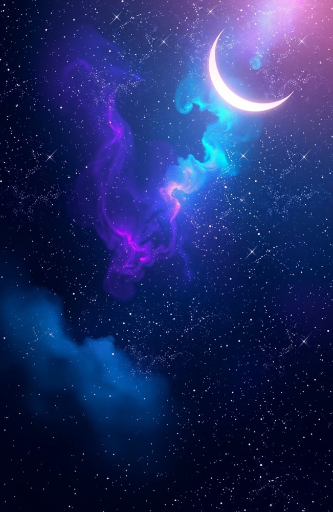 HD AI Wallpaper Night Sky