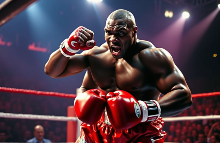 Mike Tyson AI Wallpaper HD