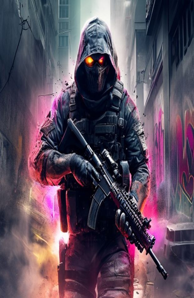 Cs Go Terrorist AI Wallpaper
