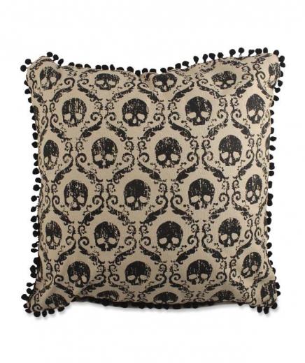 [48+] Skull Damask Wallpaper on WallpaperSafari