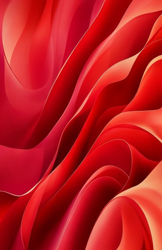 Red Gradient AI Wallpaper