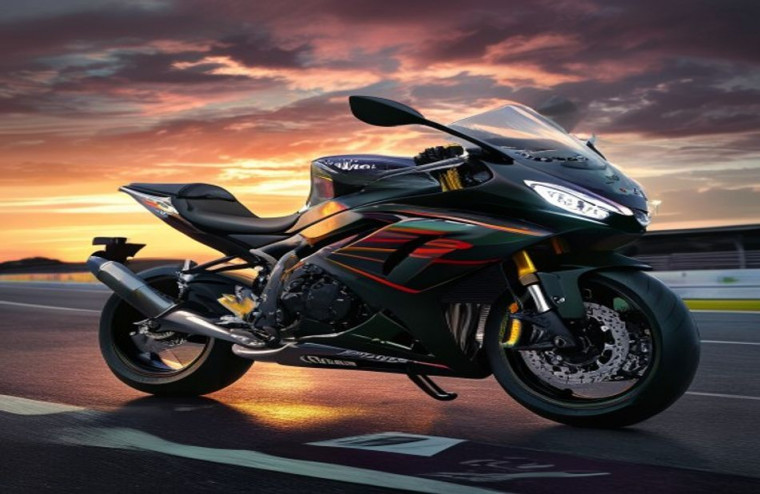 Kawasaki Ninja H2r AI Wallpaper