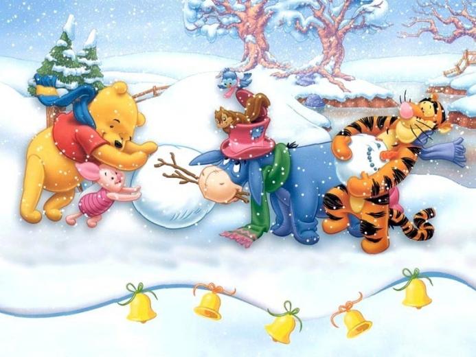 Free download Gifs Photographs Winnie the Pooh winter wallpapers and ...