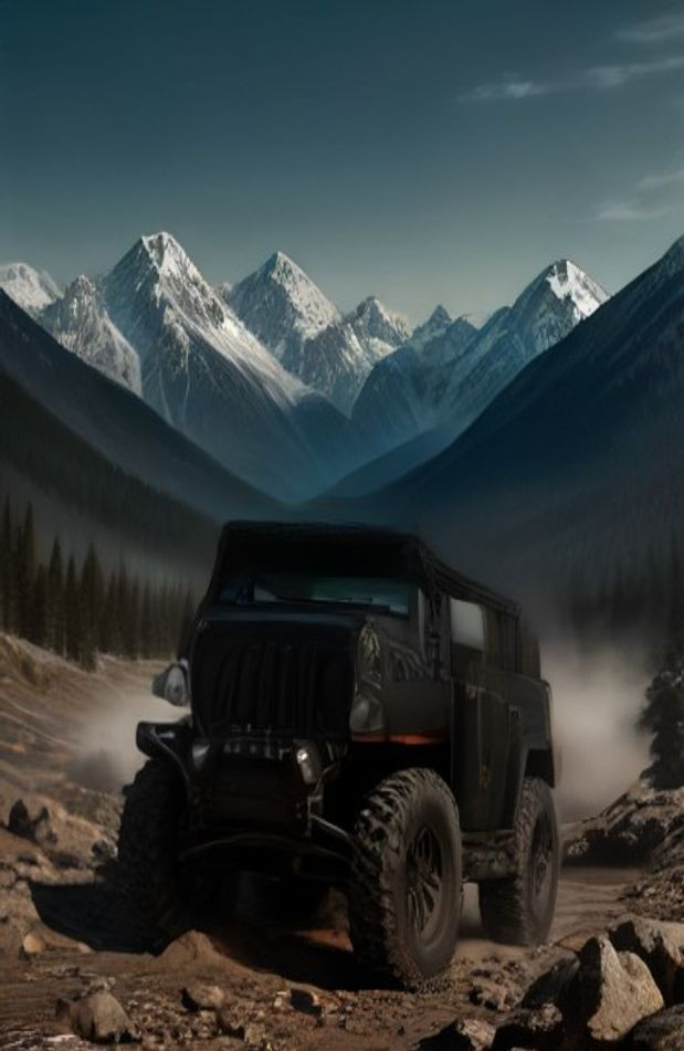 Jeep Logo AI Wallpaper