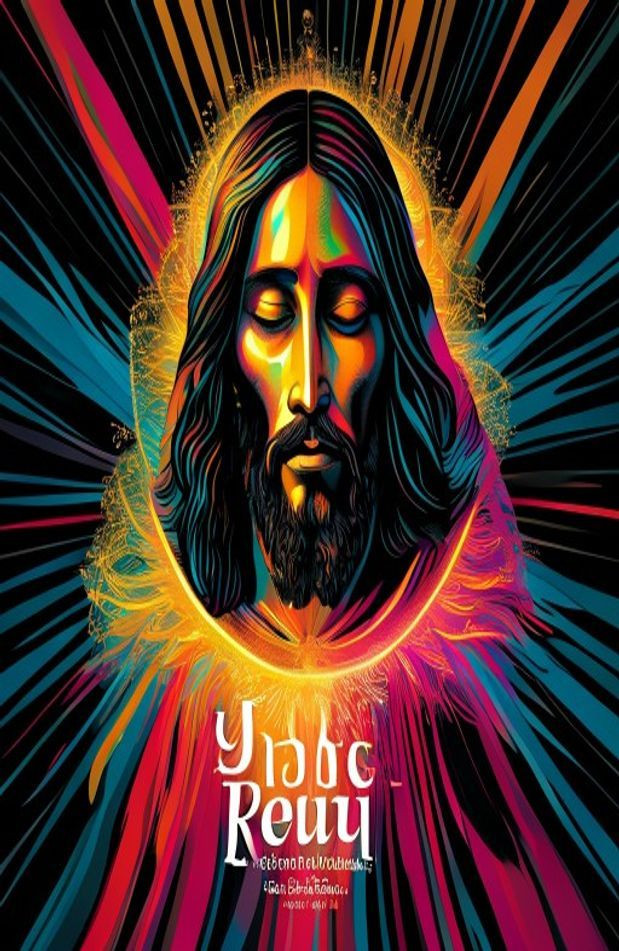 Black Jesus AI Wallpaper