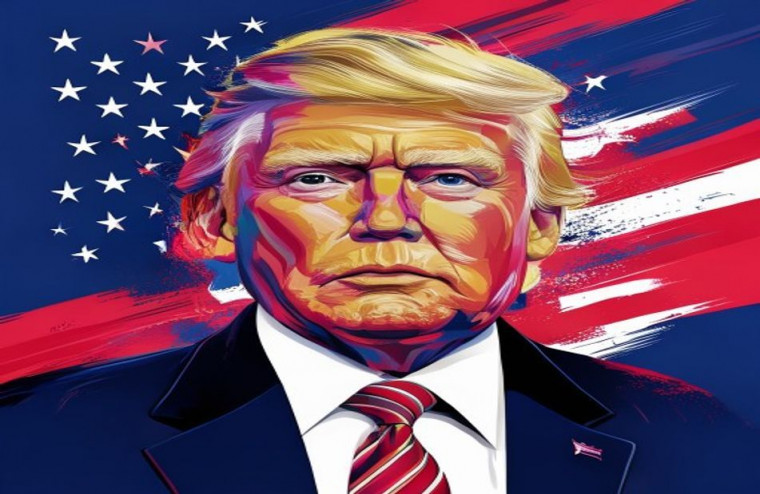 Donald Trump AI Wallpaper