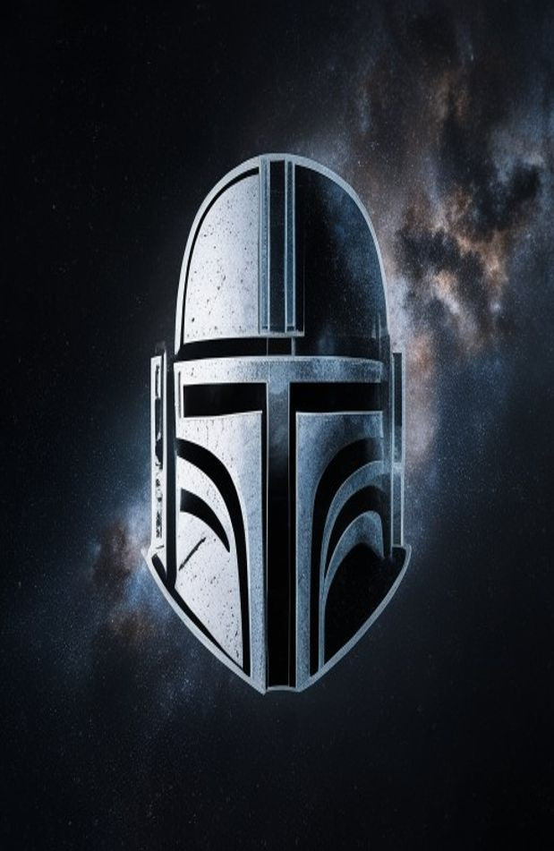 Mandalorian Symbol AI Wallpaper