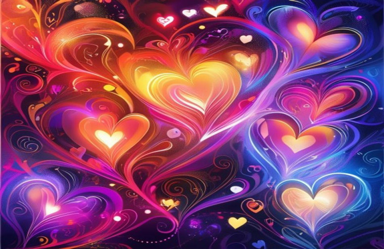 Heart HD AI Wallpaper In Full Screen