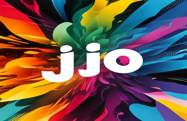 Jio Logo AI Wallpaper