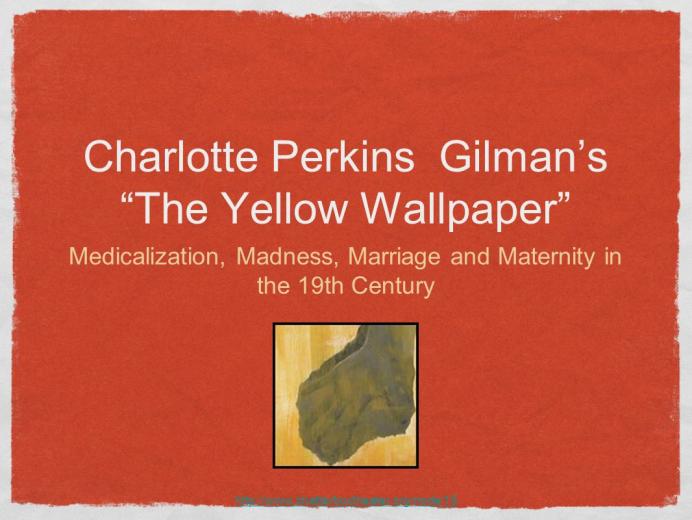 Free download VANISHED EMPIRES The Yellow Wallpaper by Charlotte