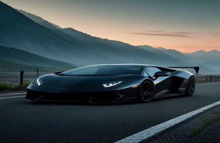 Lamborghini AI Wallpaper