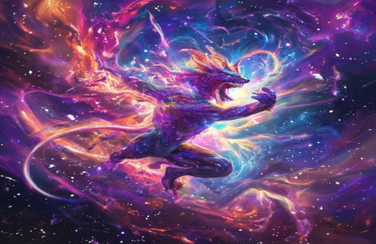 Cosmic Garou AI Wallpaper