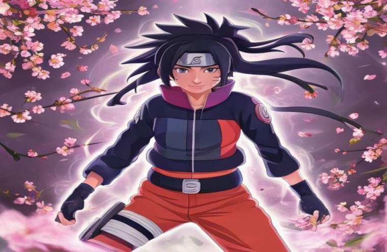 Naruto Hinata AI Wallpaper