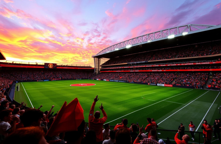 Old Trafford AI Wallpaper HD