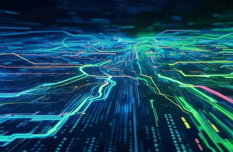 Computer Networking AI Wallpaper