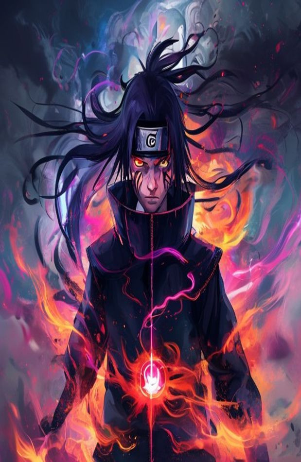 Madara Uchiha AI Wallpaper HD