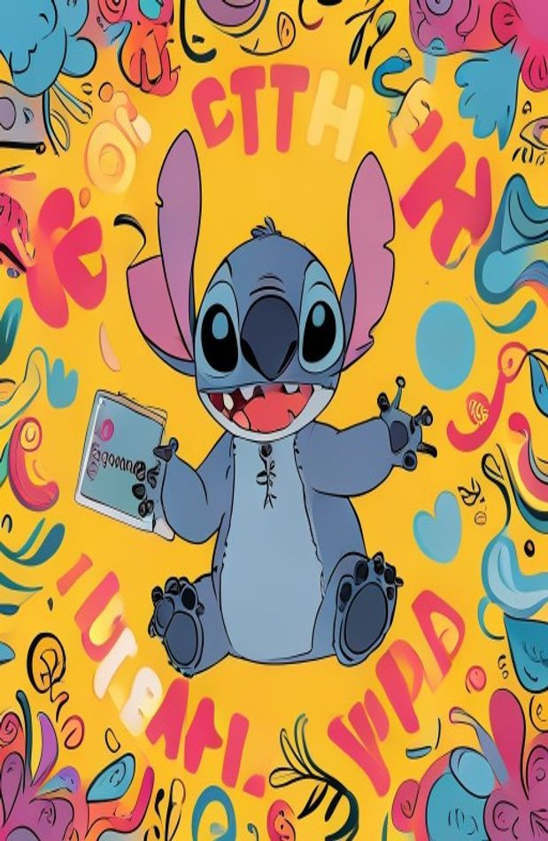 Don T Touch My iPad Stitch AI Wallpaper